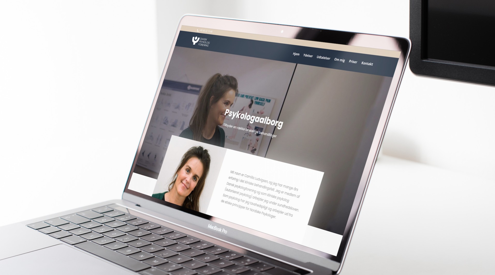 WordPress hjemmeside Psykologaalborg 1.dk
