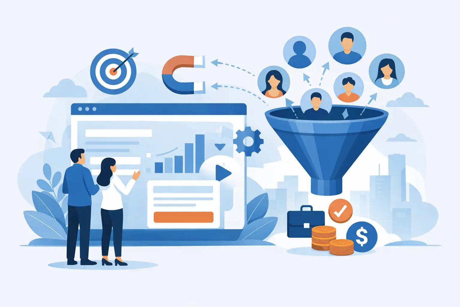 B2B leadgenerering med landingpage der virker